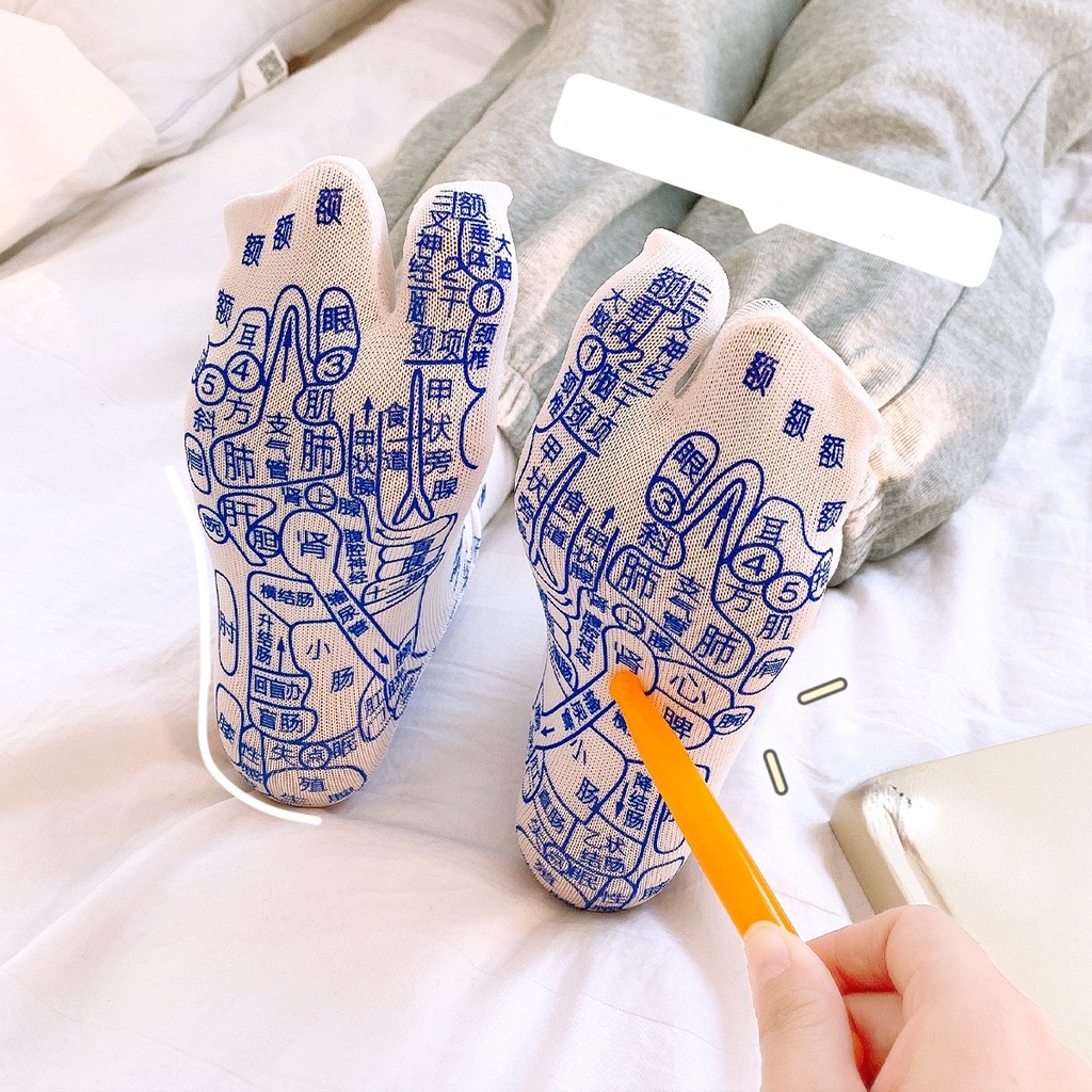 Vớ Mát Xa Chân Chăm Sóc Sức Khỏe Hình Bản Đồ Sáng Tạo