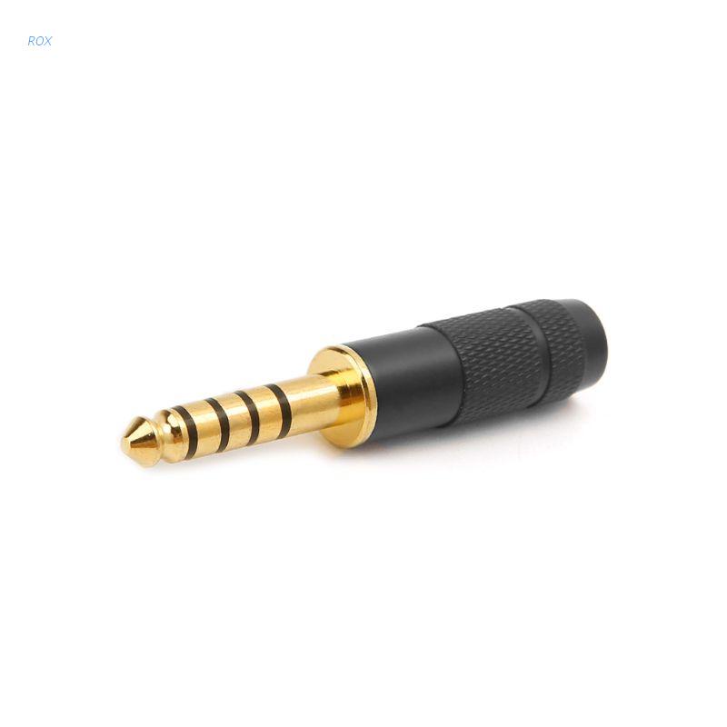 ROX 4.4mm 5 Poles Male Full Balanced Headphone Plug For Sony NW-WM1Z NW-WM1A AMP Player