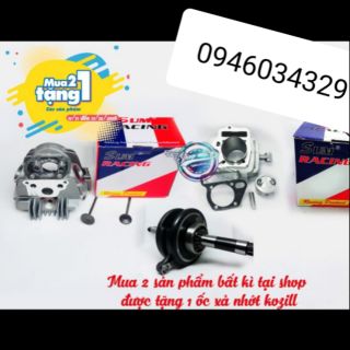 Full bộ đầu lòng trái 56 luôn dên đen 13t3
