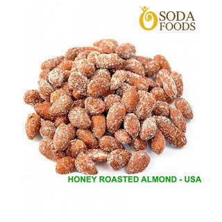 Hạnh Nhân Vỏ Lụa - 500g - rang mật ong