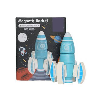 Phi Thuyền Sao Thủy đồ chơi xếp hình nam châm bộ đồ chơi phát triển trí tuệ Magnetic Rocket cho trẻ từ 18 tháng tuổi