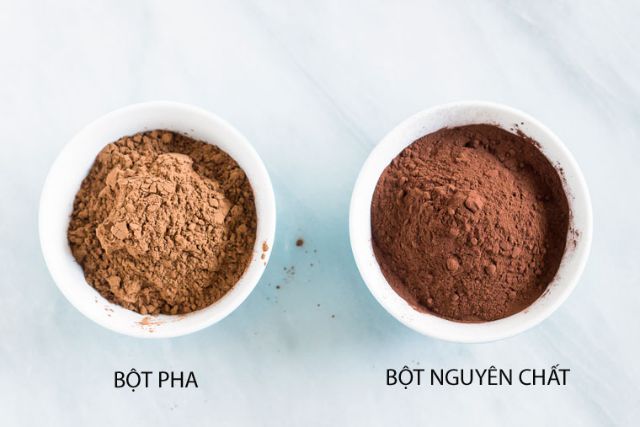 Bột Cacao nguyên chất Túi bạc 1kg