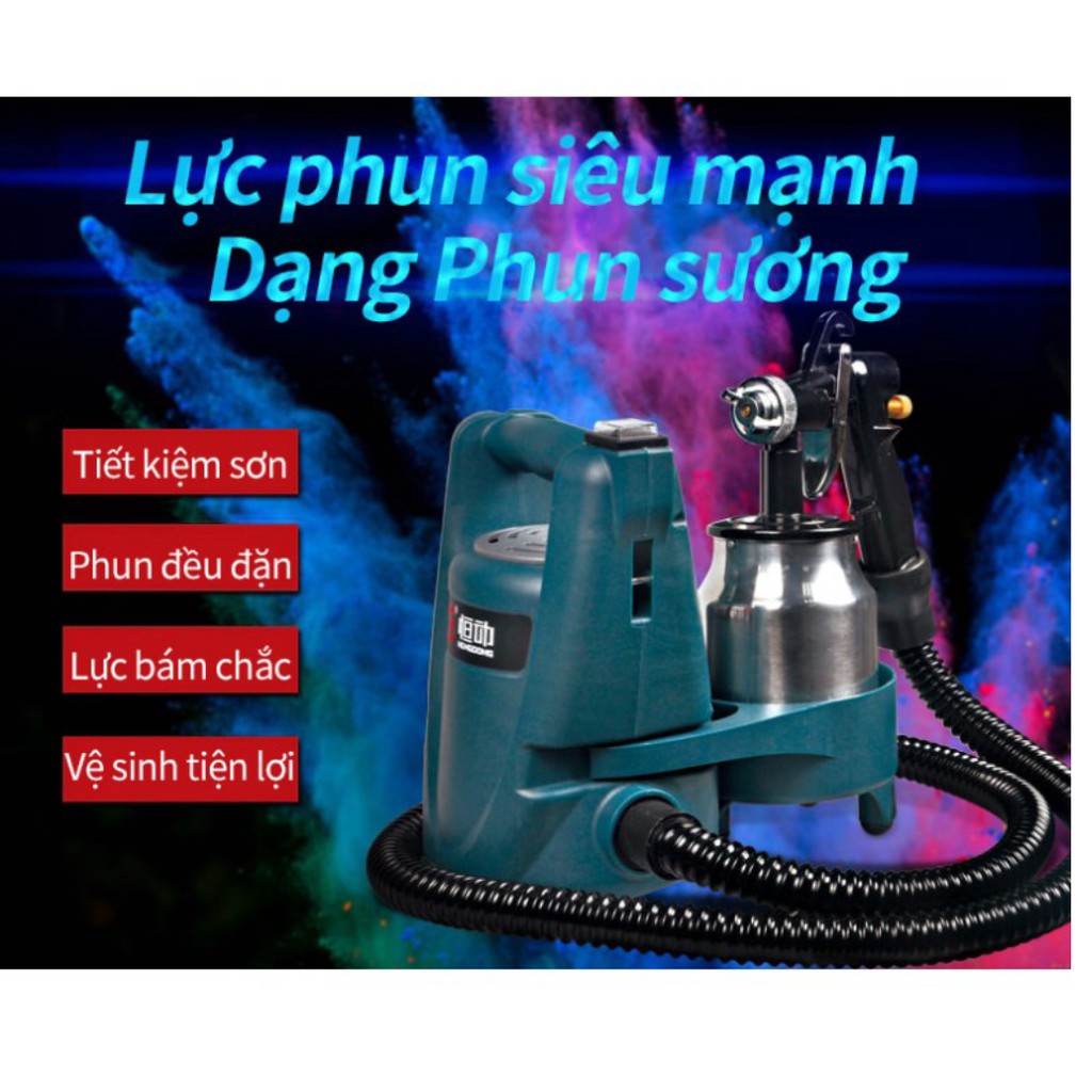 Máy phun sơn điện cao áp đa năng (Sơn dầu , sơn nước , sơn PU) 