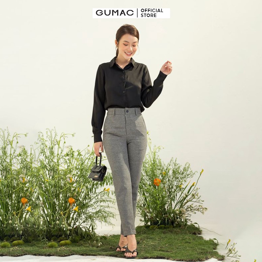 [Mã WABRGUM giảm 10% tối đa 30K đơn 99K] Quần tây cơ bản thời trang GUMAC QC04028