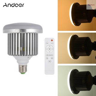 Bóng đèn led e27 50w 3200k ~ 5600k kèm remote điều khiển