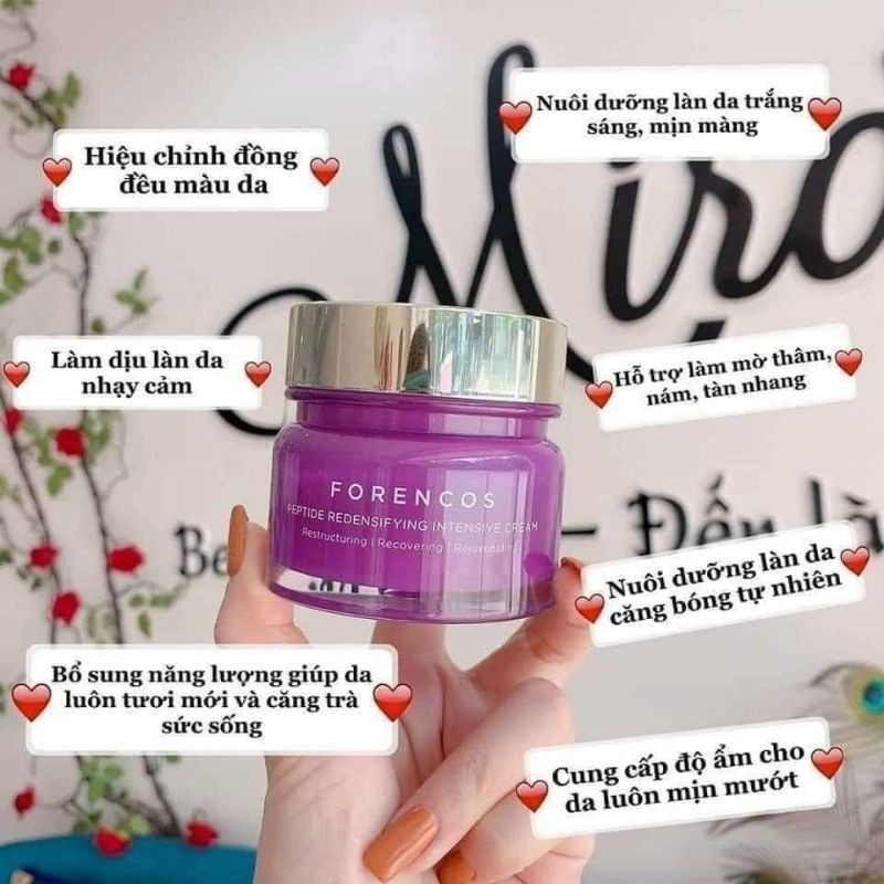 Kem Dưỡng Da Forencos Peptide Redensifying Intensive Cream Dưỡng Đêm - 50ml Full Size