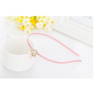 Bờm cài tóc hình vương miện đính đá (Song An Eco)