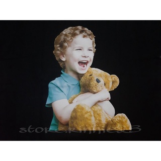 Áo Thun Baby Face - Black Brown Bear
