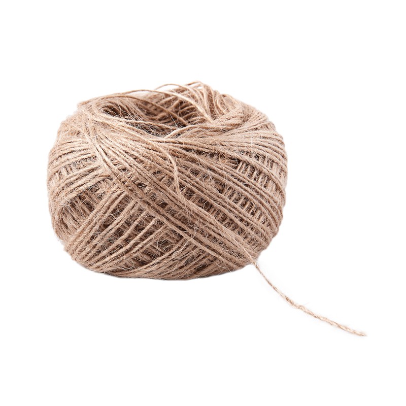 Cuộn dây gai tự nhiên dài 100 mét 1mm dùng trang trí đa năng tiện dụng