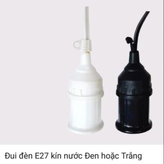 Combo 5 Đuôi đèn  E27 kín  nước