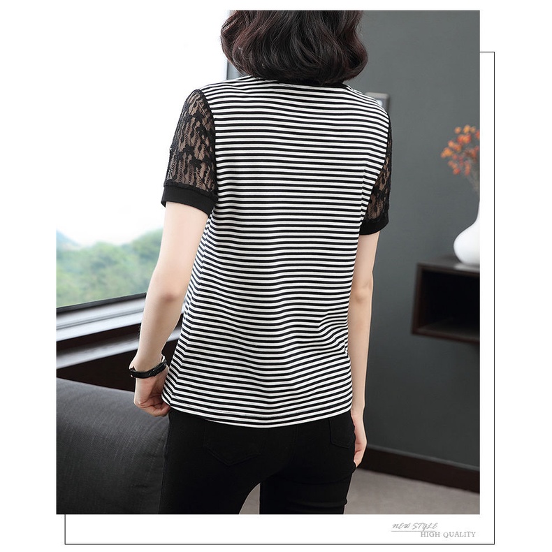 Áo Thun Ngắn Tay Thêu Họa Tiết Hoa Cúc Xinh Xắn Cho Nữ hè 2022 | BigBuy360 - bigbuy360.vn