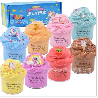 Bộ sản phẩm tự làm slime (chất nhờn ma quái)55k
