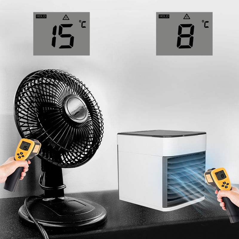 Máy làm mát không khí công nghệ đen của Mỹ tiết kiệm điện thông minh Máy lạnh mini làm mát nhanh văn phòng gia đình tủ l