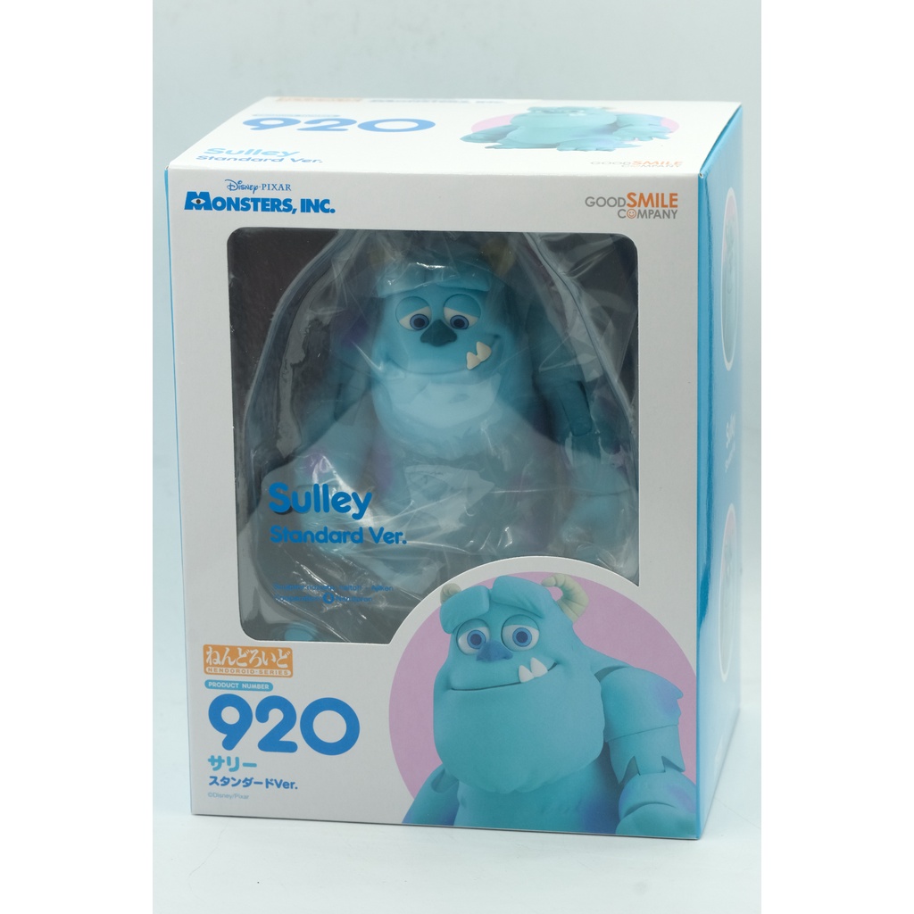Mô hình Nendoroid Sulley Standard Ver 920 Monsters Inc Good Smile Company Chính hãng GSC Disney new nguyên seal Box đẹp