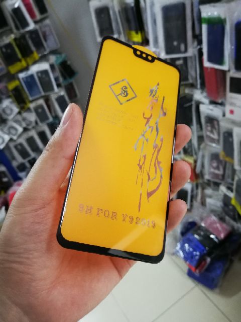 Cường lực 6D Huawei Y9 2019 Full màn Full keo ôm màn 2.5D cao cấp siêu đẹp