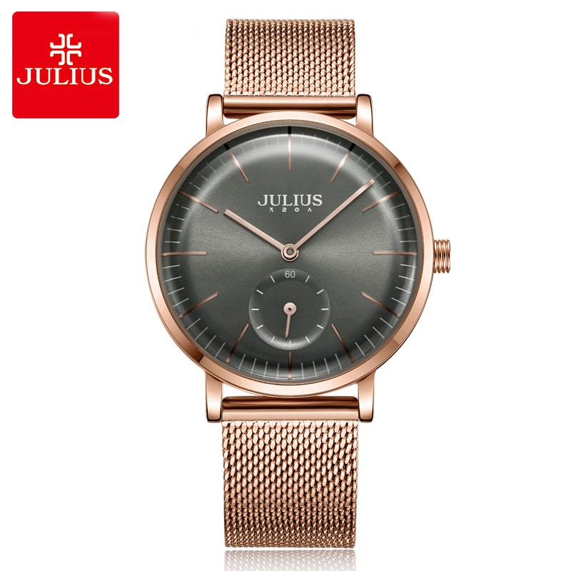 [Julius Official] Đồng hồ nữ JULIUS JA-1065 dây thép