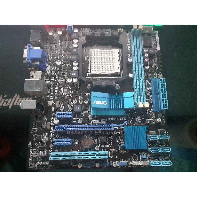 Main Asus M4A88T-M LE socket AM3