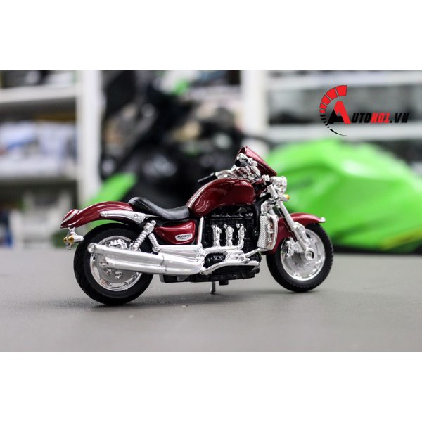 MÔ HÌNH XE TRIUMPH ROCKET III RED 1:18 BBURAGO 1019