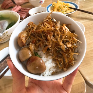 Cá trỏng cơm rim shop Chie