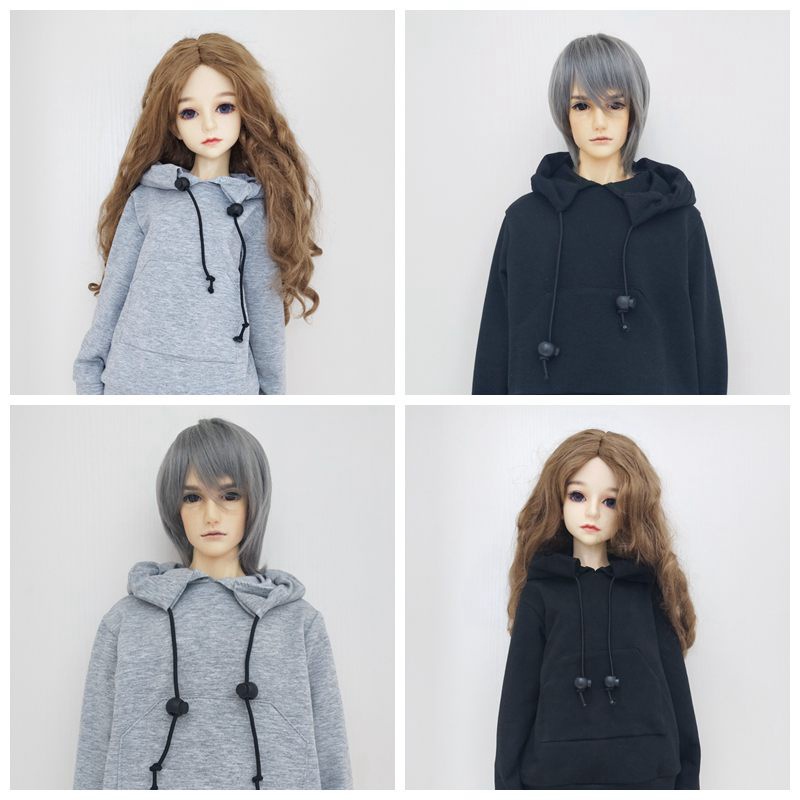 Áo Hoodie Dài Tay Thời Trang Cho Búp Bê 27-60cm Tỉ Lệ 1/3 /14 1/6