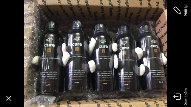 Crep protect Cure 200ml chai lớn 200ml