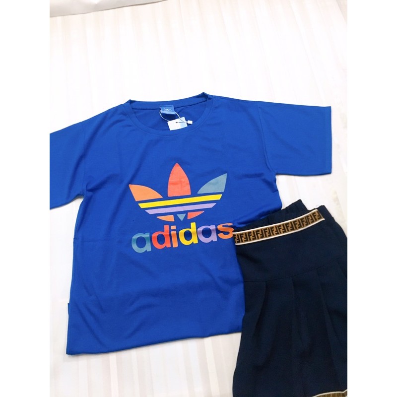 Áo thun - Áo Phông Nam Nữ Tay Ngắn ADIDAS Đẹp Vải Dày Mịn