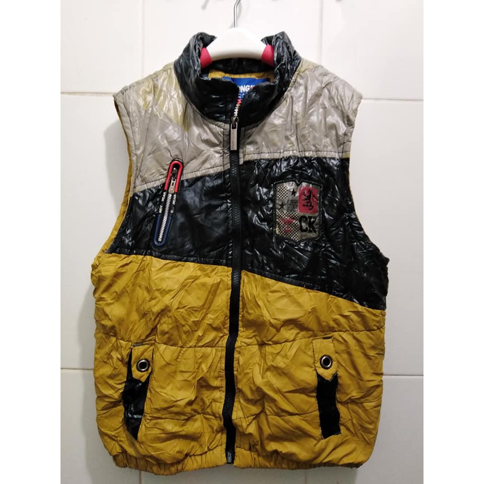 Áo gile phao mỏng 2 lớp second hand cho bé 40-45kg