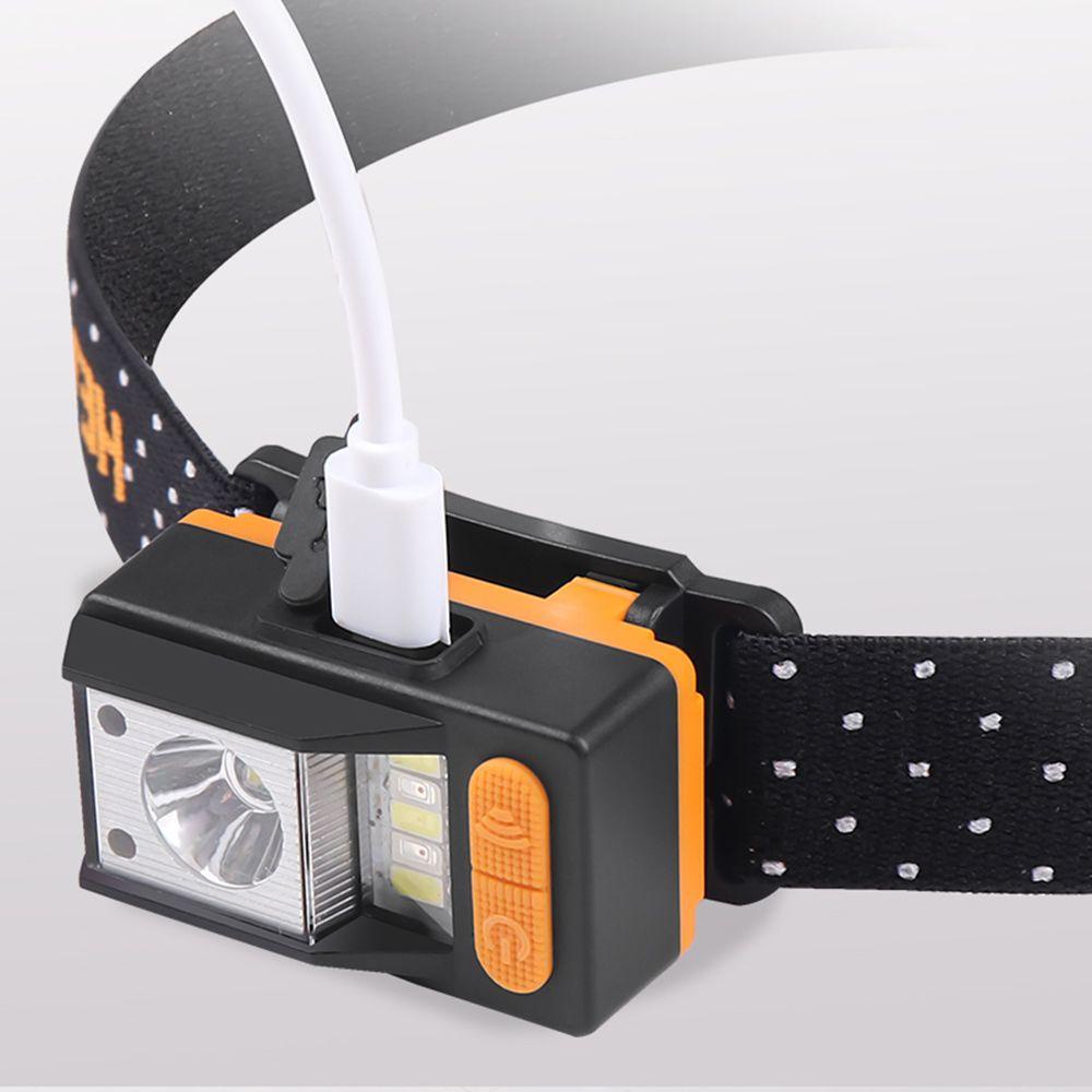 LONTIME Đèn Pha XPE + LED Đội Đầu Gọn Nhẹ Tích Hợp Cố Định Tập Trung Cho Hoạt Động Ngoài Trời