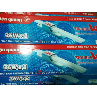 BỘ BÓNG ĐÈN DOUBLE WING ĐIỆN QUANG 24W, 36W