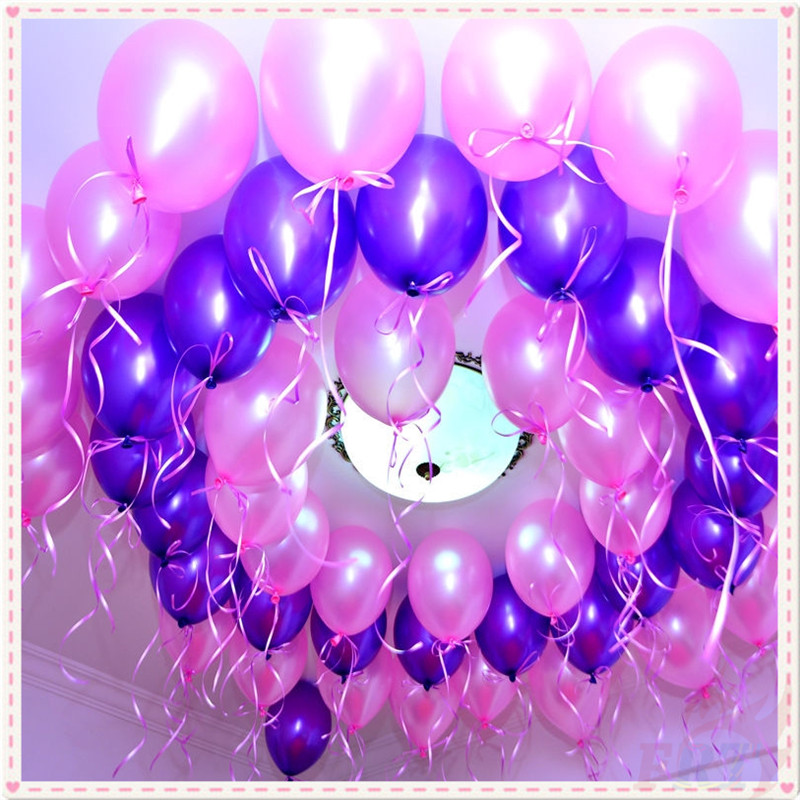 ♦ Party Decoration - 1Pc Balloon ♦ 1Pc 12inch Balloon Thickened Pearl Latex Balloons Birthday Party Decoration Wedding Party Supplies