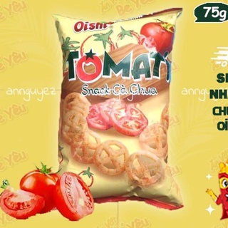 Bim bim Oishi snack Tomati cà chua 75g siêu to khổng lồ