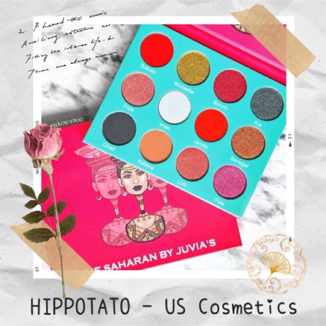 Juvia’s Place The Saharan Eyeshadow Palette - Bảng phấn mắt - Fullsize
