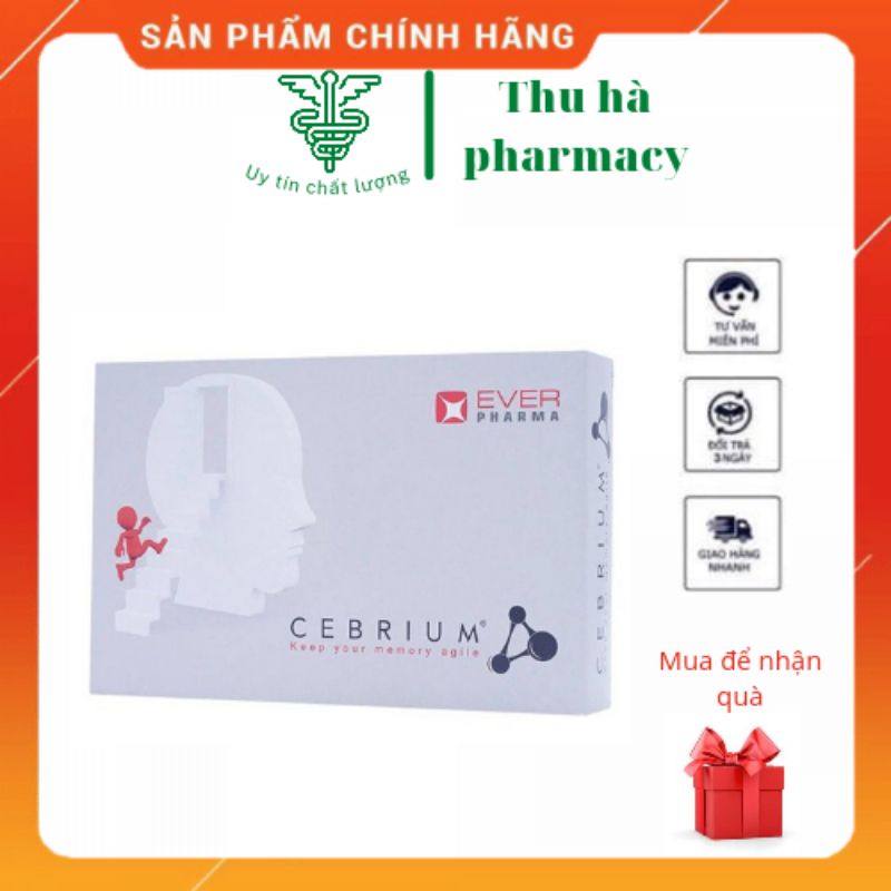 [Chính Hãng] Cebrium giúp cải thiện chức năng nhận thức và trí nhớ sau đột quỵ và sau các tổn thương thần kinh
