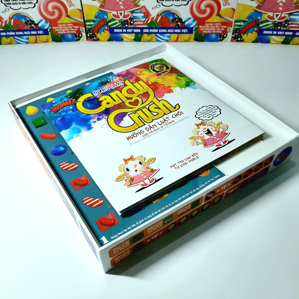 Board game-Candy Crush Foxi-đồ chơi phát triển tư duy-tăng trí nhớ-dễ chơi-vui nhộn-giá siêu rẻ