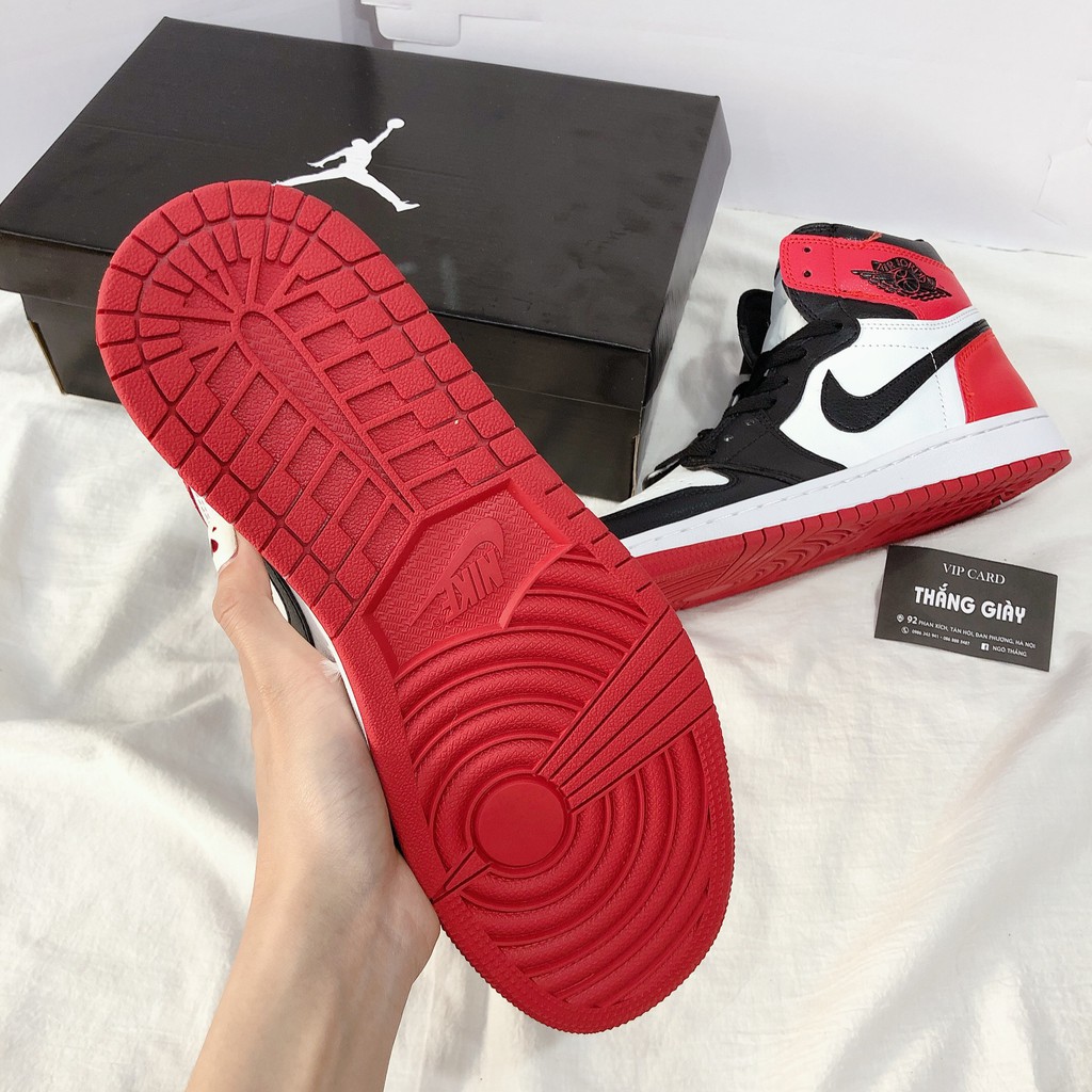 [ Full Box ] Giày Thể Thao Nam Nữ JD Đen Trắng Đỏ