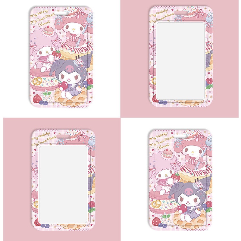 Ví Đựng Thẻ Họa Tiết Sanrio Dễ Thương Cho Học Sinh Giá Đỡ