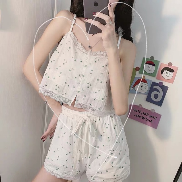 SET ĐỒ NGỦ ULZZANG BỒ CÔNG ANH VẢI MÁT (hàng chính hãng Ry Studio) - xem ảnh thật ở feedback khách bên dưới