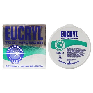 Bột Tẩy Trắng Răng Eucryl Từ Anh Quốc
