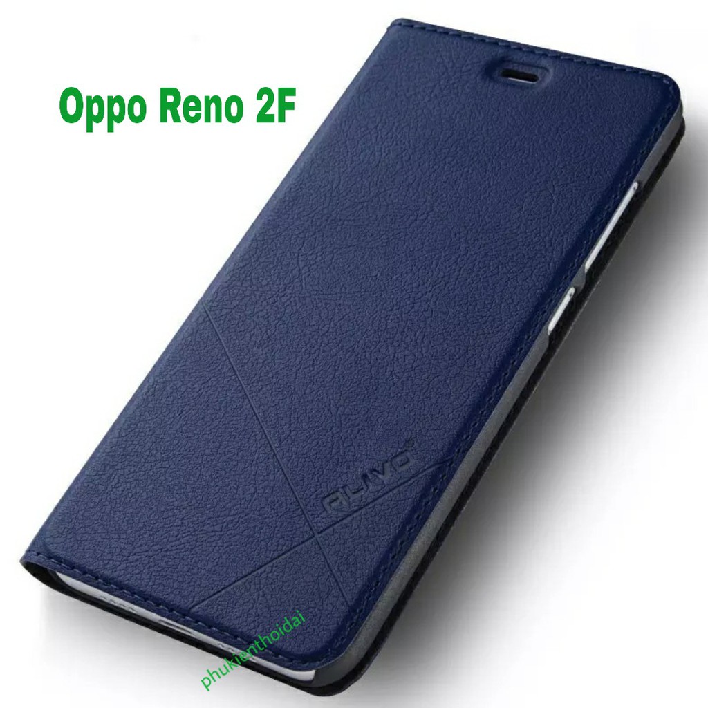 Bao da Alivo Oppo Reno 2F cao cấp nắp kín chất đẹp mềm mịn 2 | BigBuy360 - bigbuy360.vn