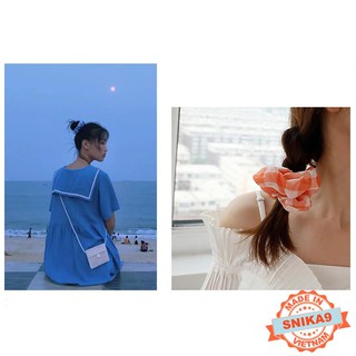 Dây cột buộc tóc vải CARO Scrunchies
