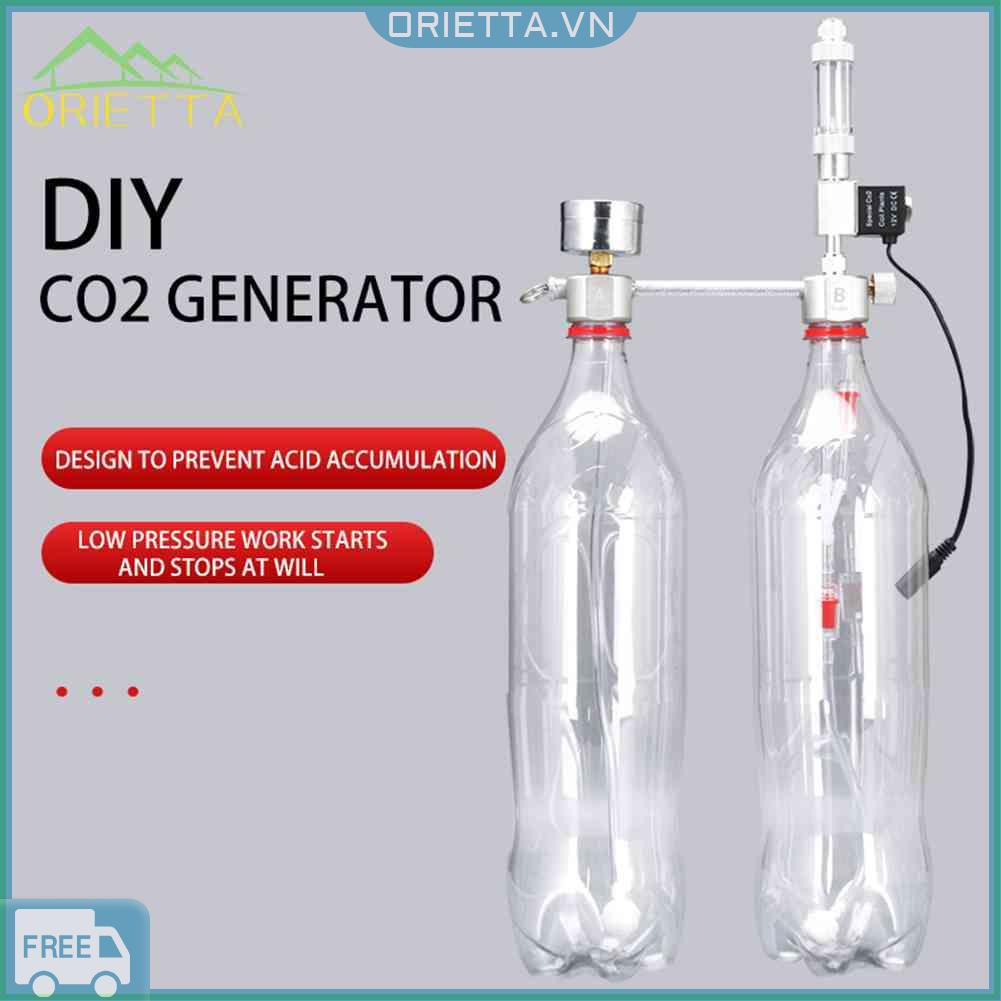❖Orietta♪Máy Tạo Khí CO2 Chuyên Nghiệp Cho Bể Cá