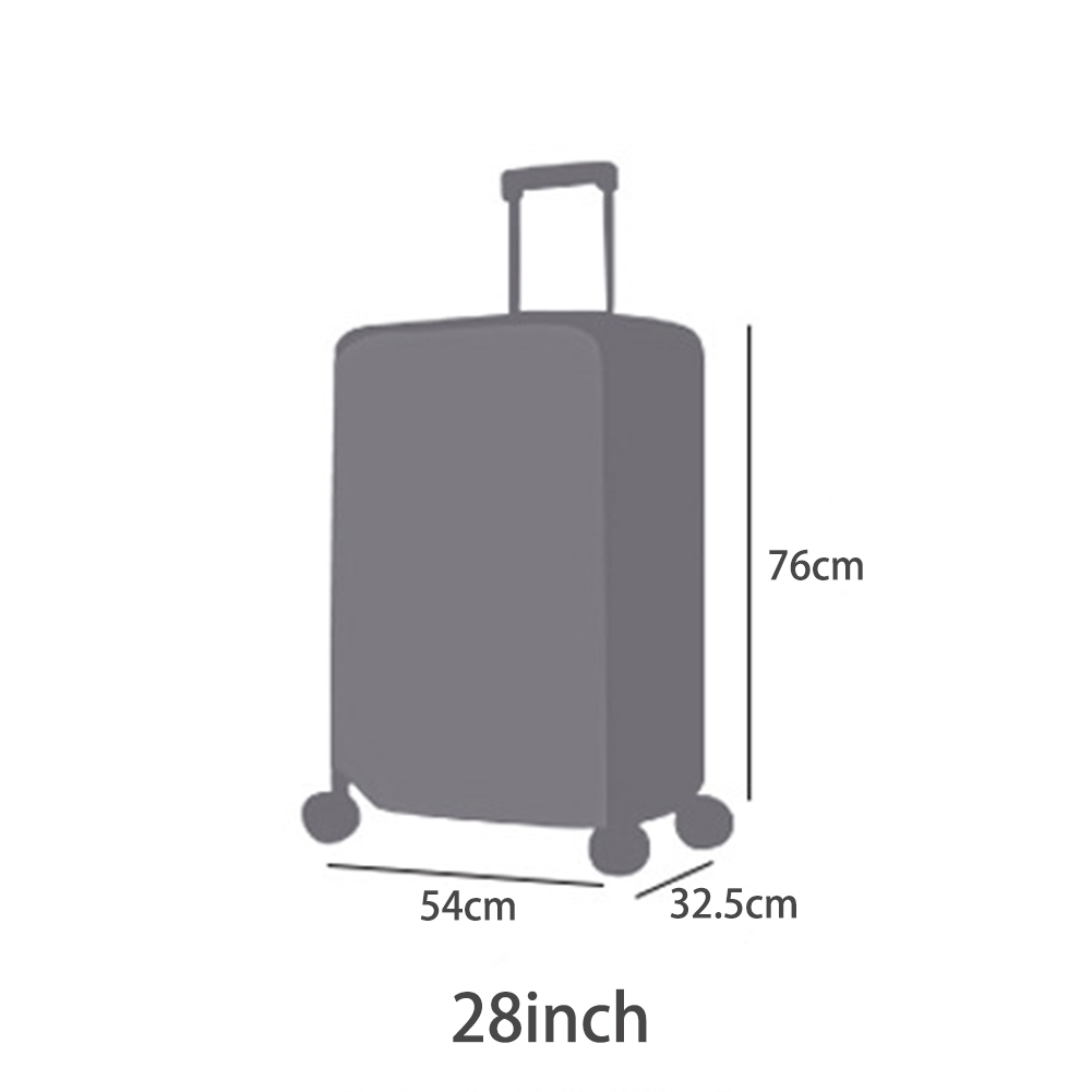 Bao nhựa trong suốt 50.80 / 55.88 / 60.96 / 66.04 / 71.12 cm che vali du lịch