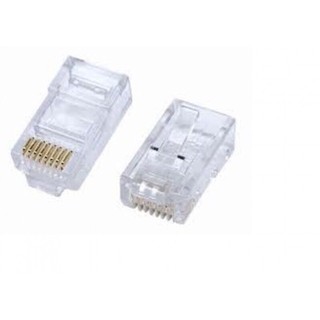 Đầu bấm dây mạng - Hạt mạng RJ45 10 cái