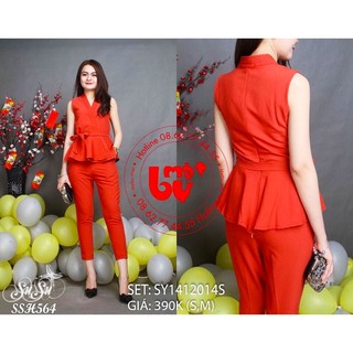 Set dài áo rút dây SSH564