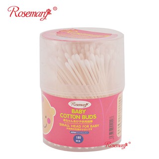 Bông ráy tai trẻ em lõi giấy hộp 180 que