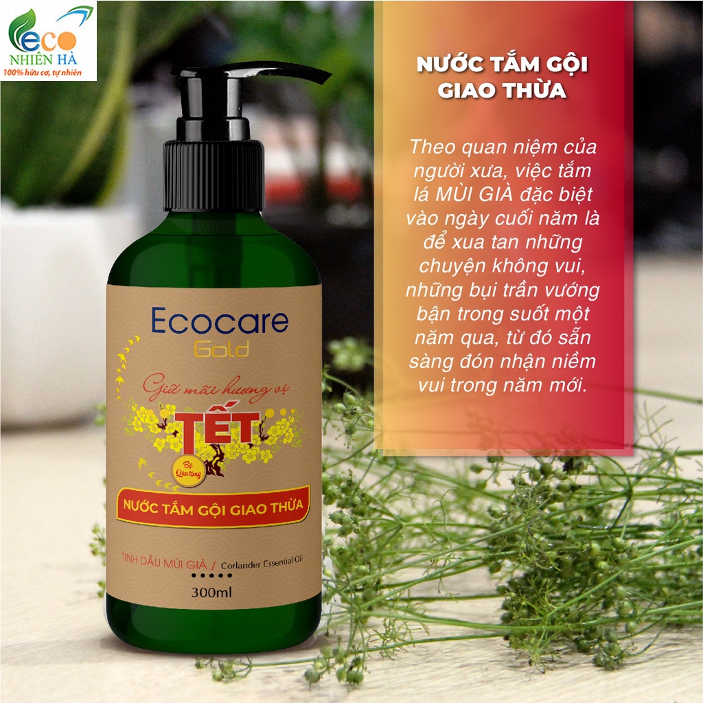 Combo bộ quà tết Ecocare cao cấp, sang trọng mang trọn vị Tết xưa