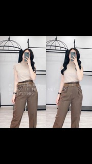 Áo len  cổ 3p tay hến sang chảnh