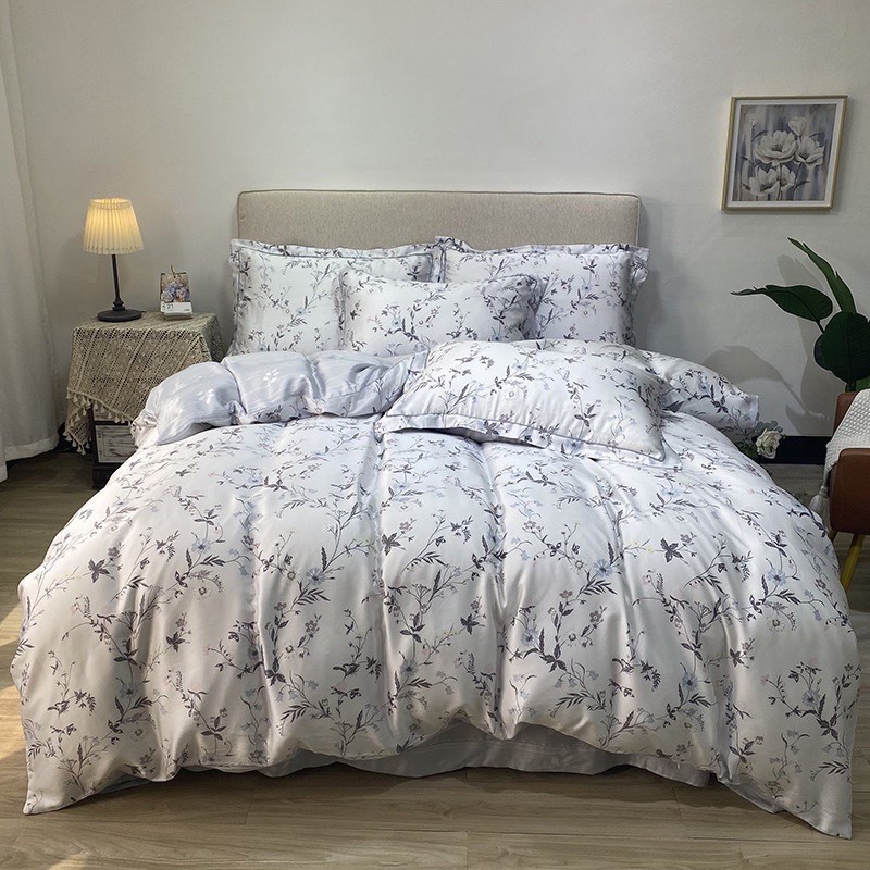 Vải lụa tencel 80s cao cấp LAMIDO khổ 2m5, chuyên dùng may ga gối giá sỉ