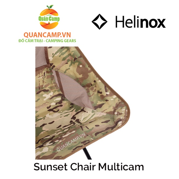 Ghế dã ngoại xếp gọn Helinox Sunset Chair Multicam