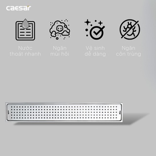 Thoát Sàn - Inox CAESAR ST1060B Ø60 (dài 600mm)
